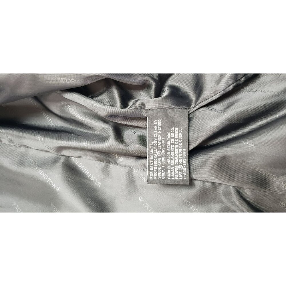 WORTHINGTON GENUINE LAMBSKIN WOMENS COAT - Picture 6 of 6